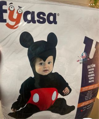 Disfraz Mickey Mouse bebé