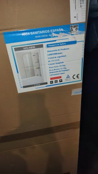 Mampara ducha marca AICA