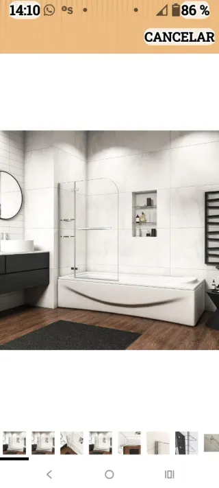 Mampara ducha marca AICA