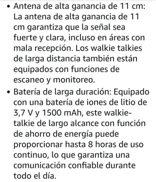 WALKIE TALKIE BAOFENG BF-888S – NUEVO A ESTRENAR