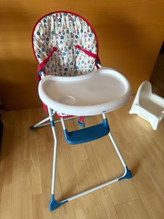 Trona bebé plegable