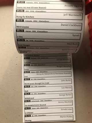 Agenda Muestra Video Arte Internacional 2003