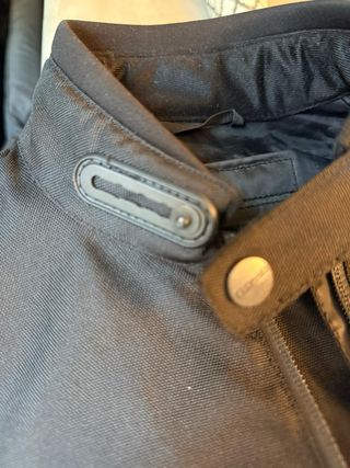 Cazadora Moto Mujer Negra y Rosa