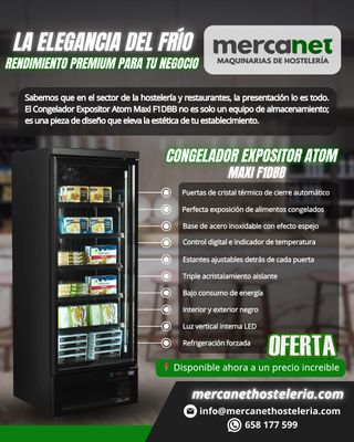 Congelador Expositor Atom Maxi F1DBB