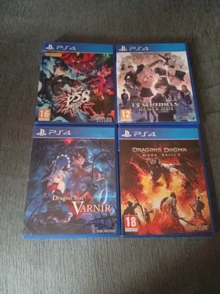 3 Juegos PS4: Persona 5, Dragon Star y Dragón dog
