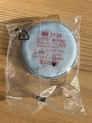 Filtros soldadura 3M 2138