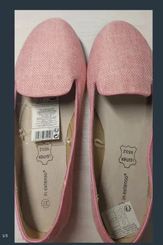 Bailarinas rosas talla 37. SIN ESTRENAR