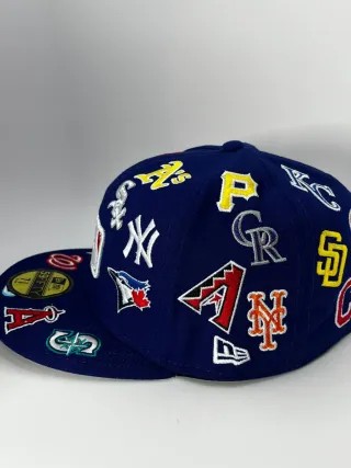 Gorra New Era 59FIFTY MLB All Over Azul Marino Tal