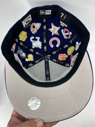 Gorra New Era 59FIFTY MLB All Over Azul Marino Tal