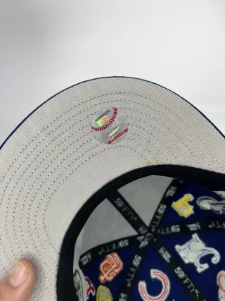 Gorra New Era 59FIFTY MLB All Over Azul Marino Tal
