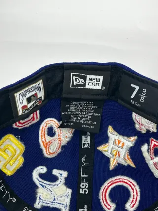 Gorra New Era 59FIFTY MLB All Over Azul Marino Tal