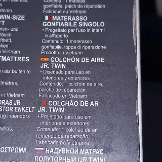 Colchón Hinchable individual