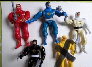 Lote Figuras Power Rangers Bandai 1995