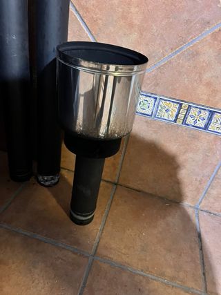 Accesorio para estufa de pellets