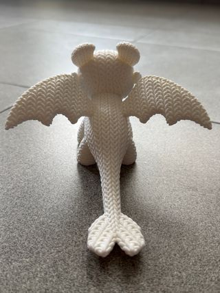 Figura dragón Furia del Rayo 3D