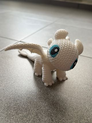 Figura dragón Furia del Rayo 3D