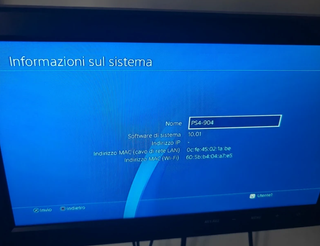 Console Sony PS4 Playstation 4 Fat 500 Gb Nera