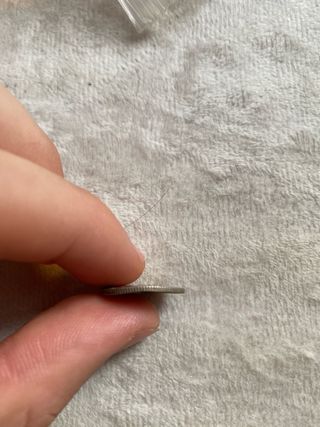 Moneda 50 centimos plata