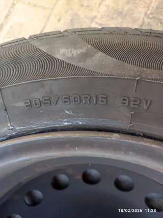 Rueda Repuesto Renault Scenic II 205/60R16