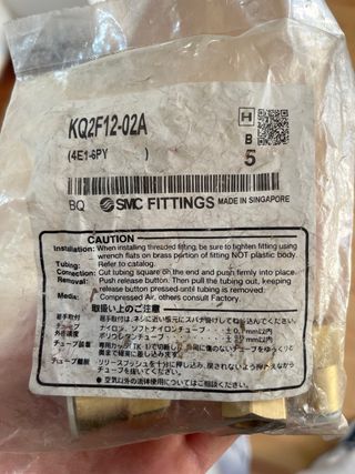 Racores SMC Latón Neumática