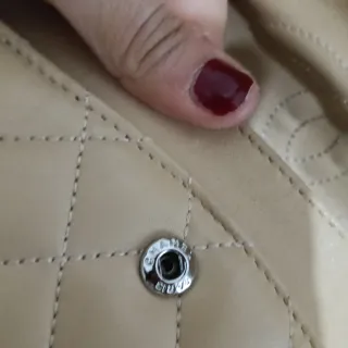 Borsetta Chanel Pelle Beige