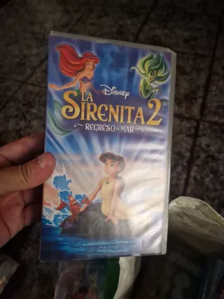 Lote Películas VHS Disney (Español).