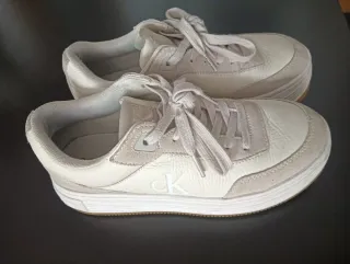 Zapatillas Calvin Klein Beige/Blanco