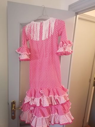 Vestido de flamenca para niña
