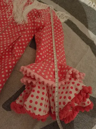 Vestido de flamenca para niña