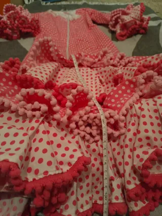 Vestido de flamenca para niña