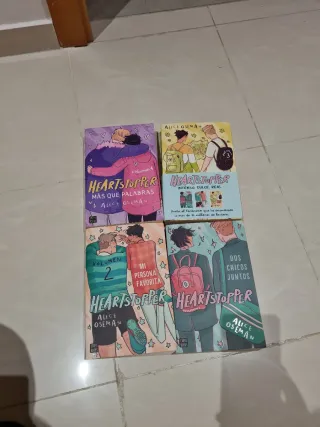 Saga Heartstopper 1-4