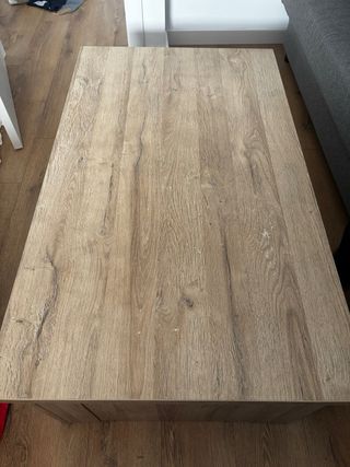 Mesa de centro elevable