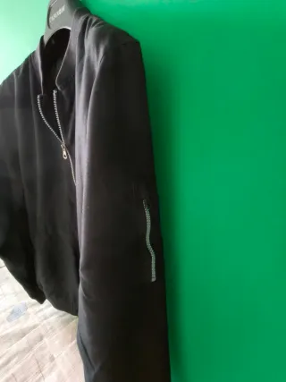 Giubbotto bomber Pull&Bear nero