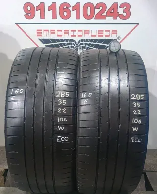 *285 35 22 W GOODYEAR RUEDA AL 90% VIDA UTIL