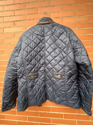 Parka SPAGNOLO azul marino acolchada