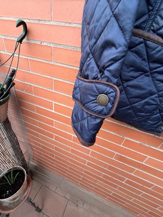 Parka SPAGNOLO azul marino acolchada