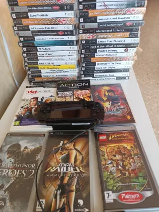 Pasp con lote de juegos