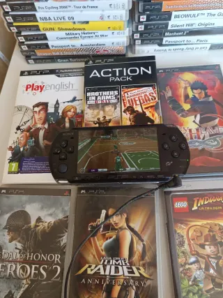 Pasp con lote de juegos