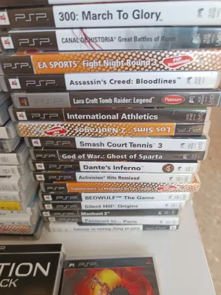 Pasp con lote de juegos