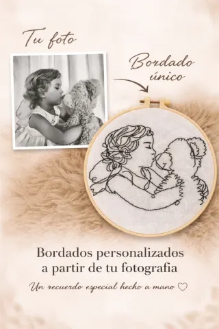 Bordado personalizado a partir de foto