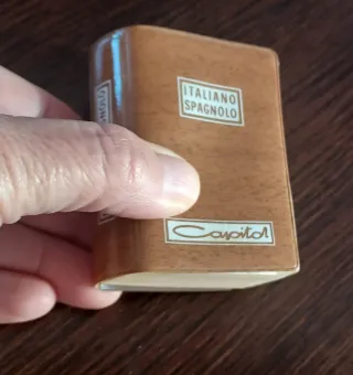 Vocabolario tascabile vintage Italiano-Spagnolo