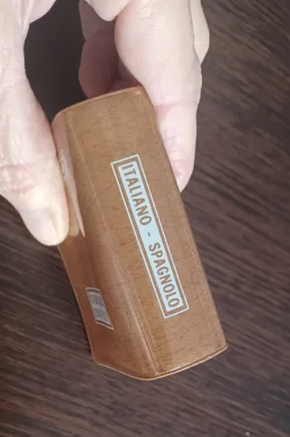 Vocabolario tascabile vintage Italiano-Spagnolo