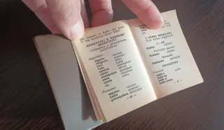 Vocabolario tascabile vintage Italiano-Spagnolo
