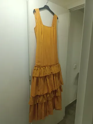 Vestido Flamenca Amarillo Talla 44