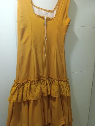 Vestido Flamenca Amarillo Talla 44