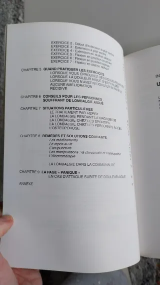 Treat Your Own Back, French, in Print