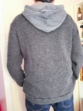 Chaqueta Desigual Gris y Negra