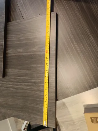 Mesa consola extensible madera