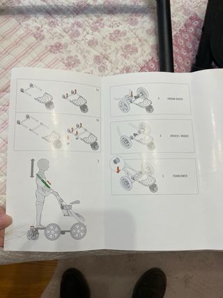 Patinete Mutsy para carrito