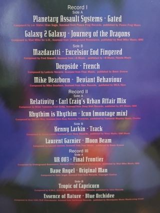 Triple vinilo X-MIX-2 Laurent Garnier